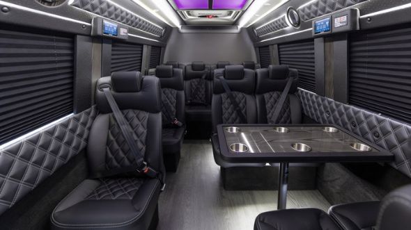 15 passenger sprinter van interior