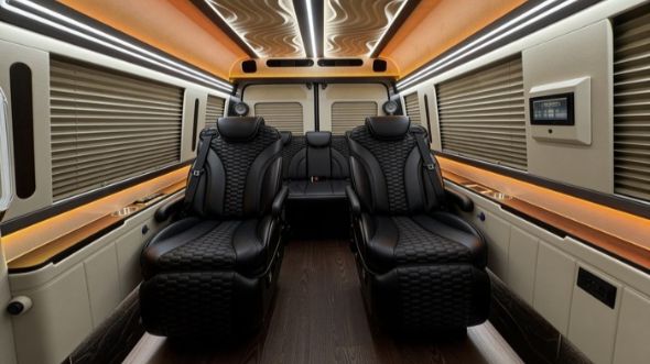 8 passenger sprinter van inside winston salem