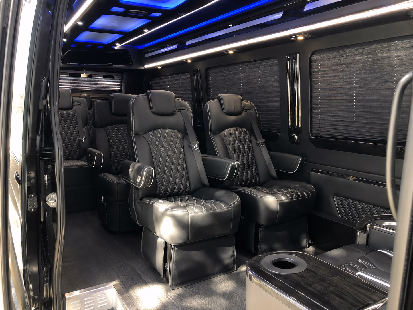 winston salem 12 passenger sprinter van interior