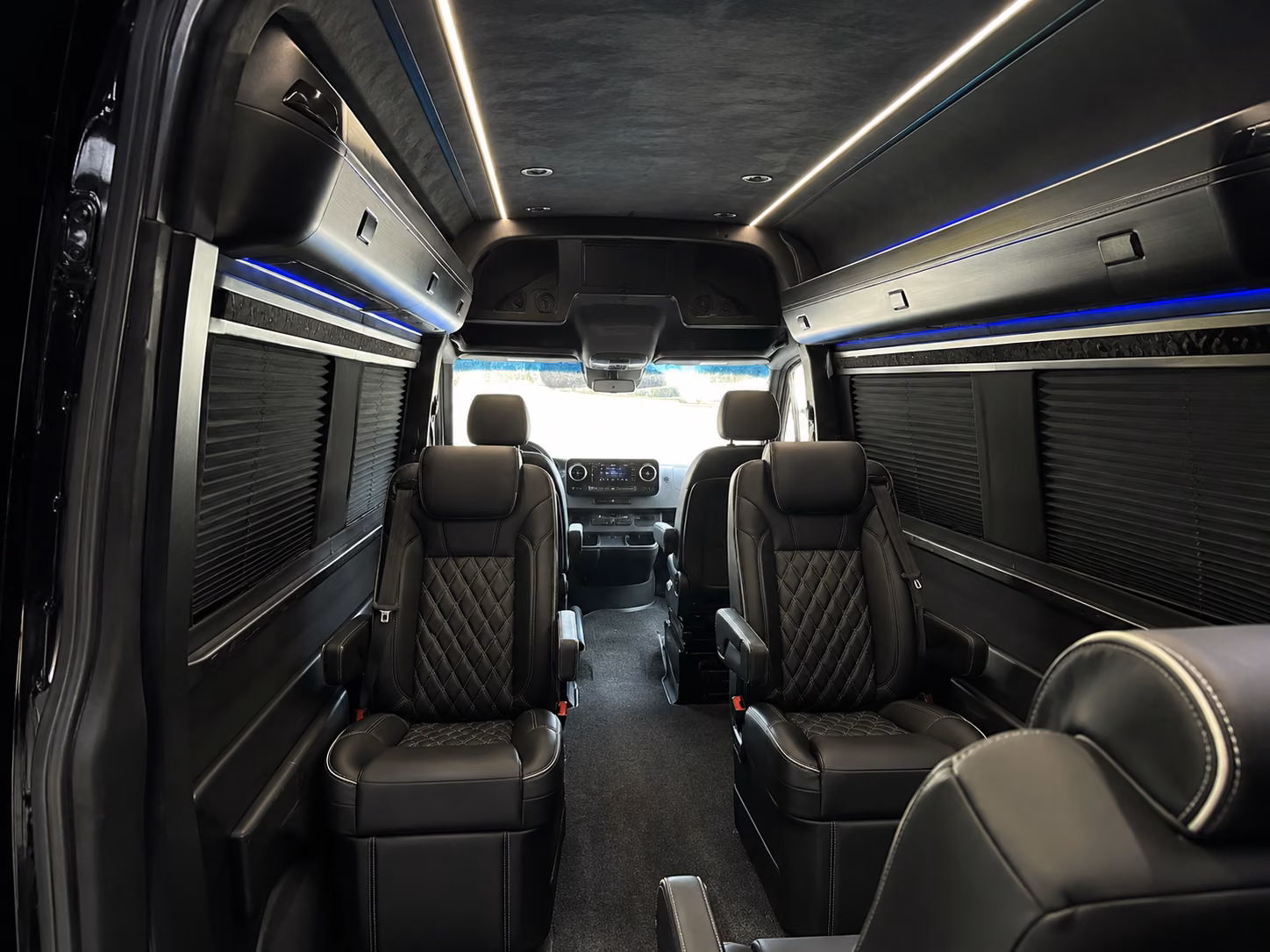 winston salem 15 passenger sprinter van inside
