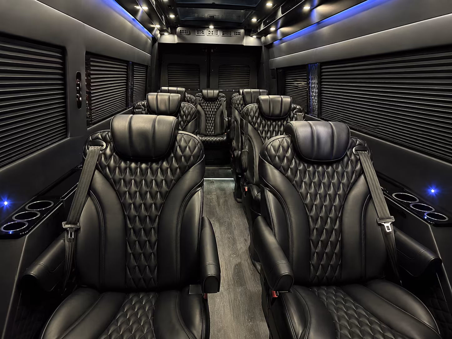 winston salem 18 passenger sprinter van inside