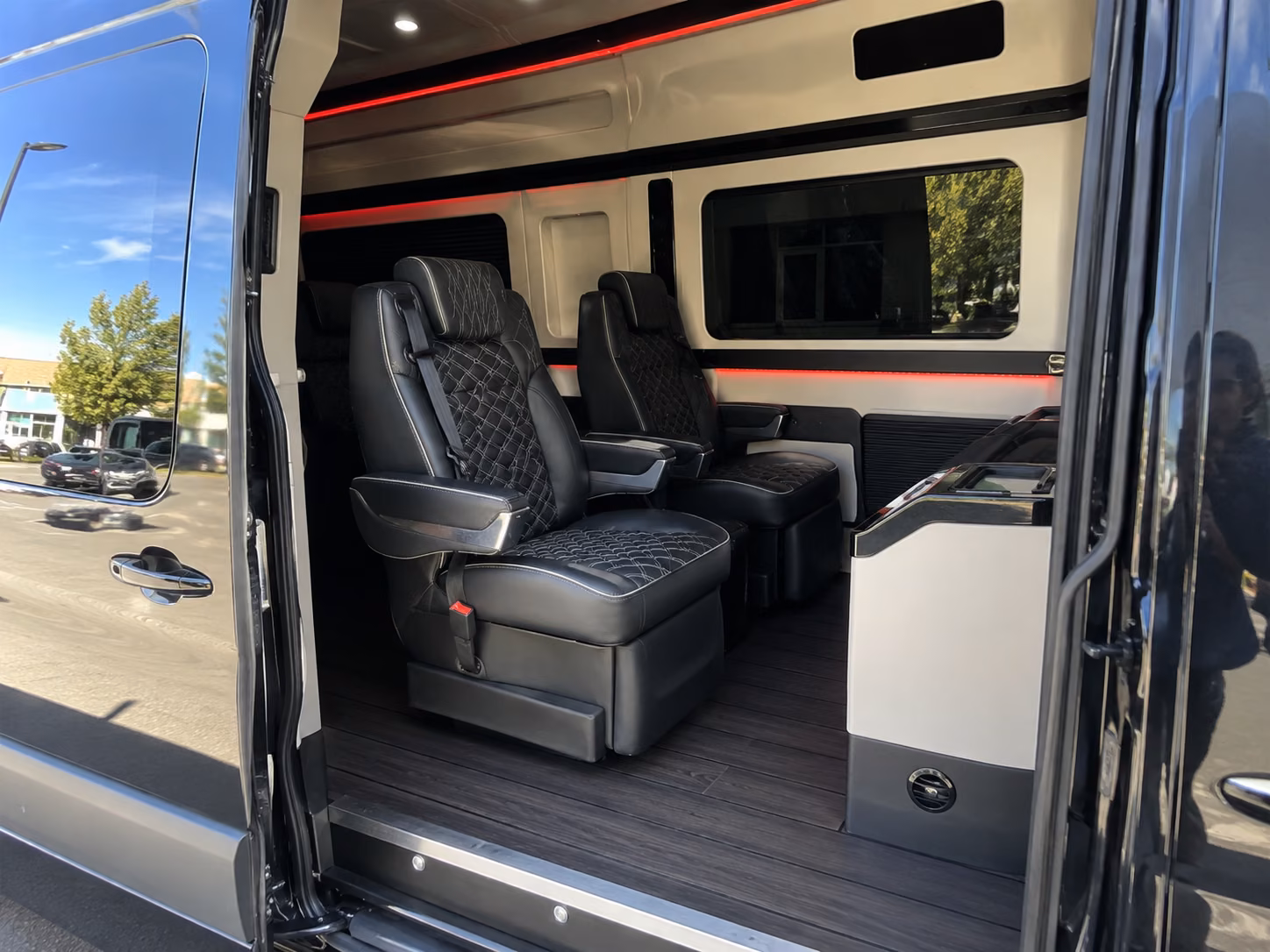 winston salem 18 passenger sprinter van interior