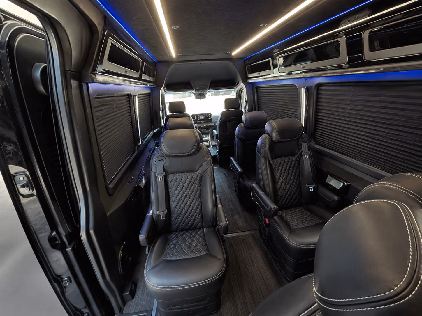 winston salem 20 passenger sprinter van inside