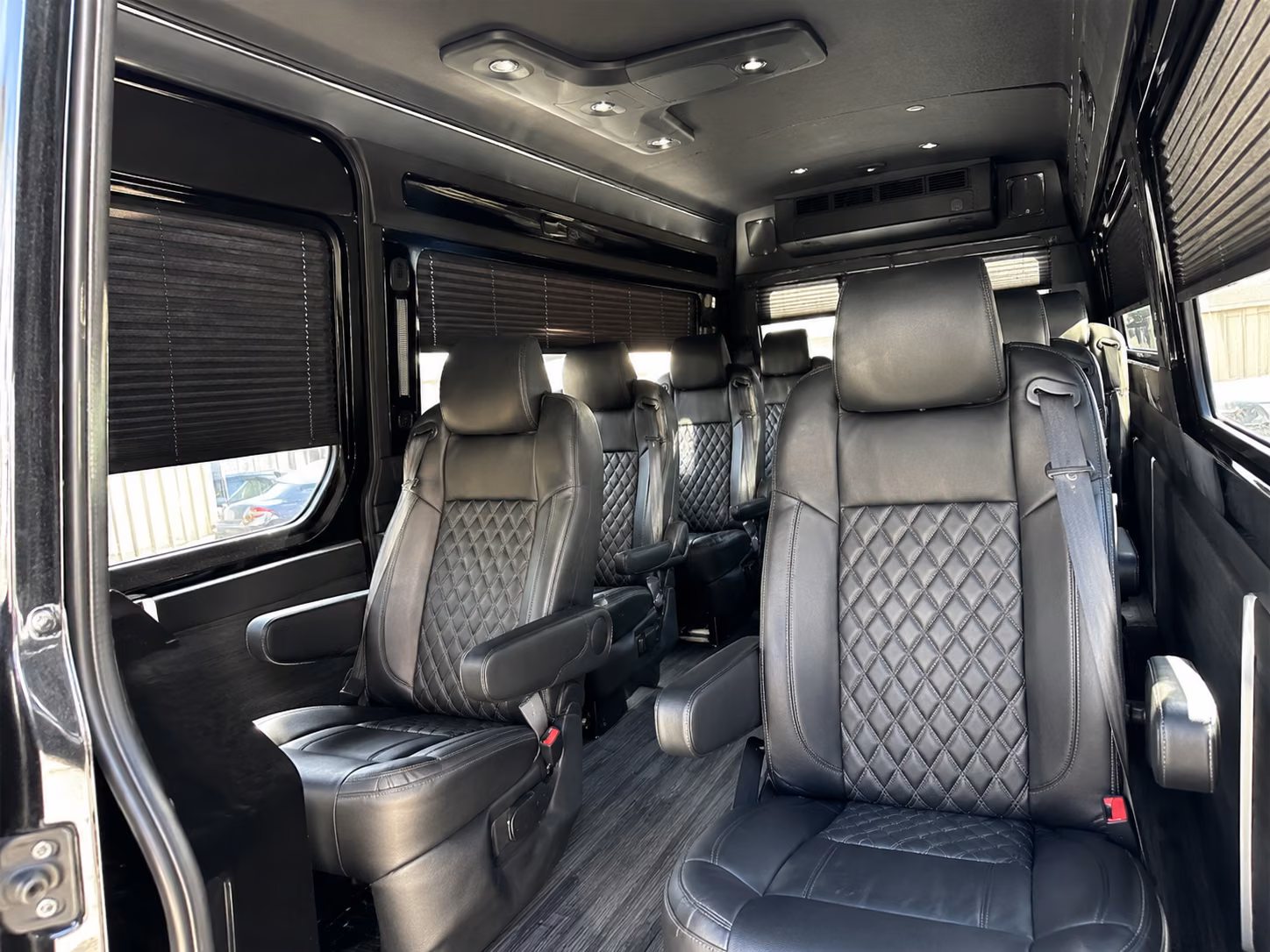 winston salem 20 passenger sprinter van interior