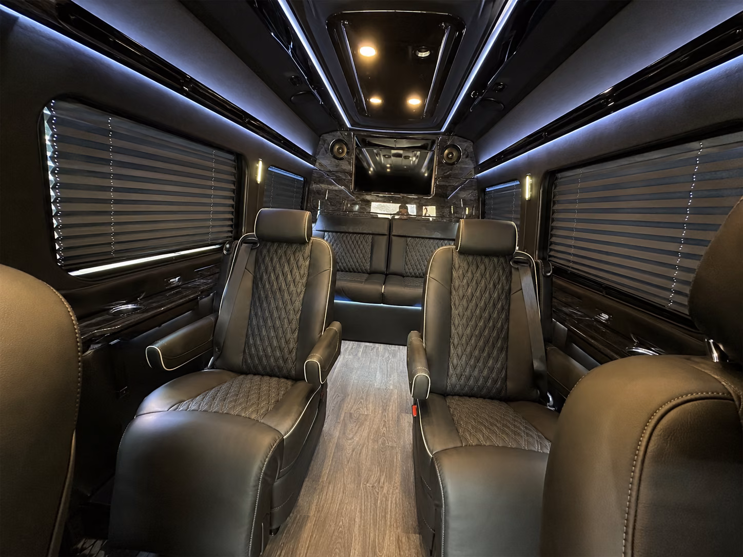 winston salem 8 passenger sprinter van interior