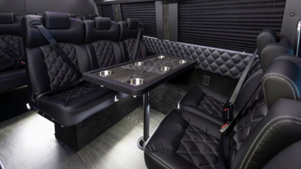 winston salem 10 passenger sprinter van interior