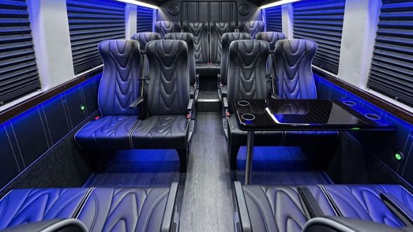 winston salem 20 passenger sprinter van interior