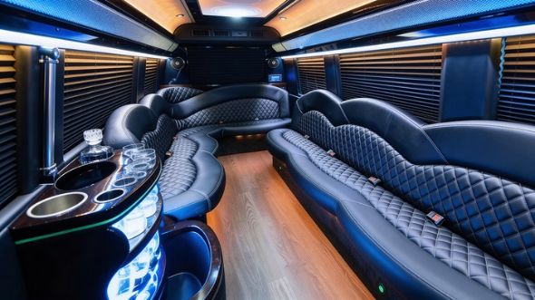 winston salem sprinter limousine interior